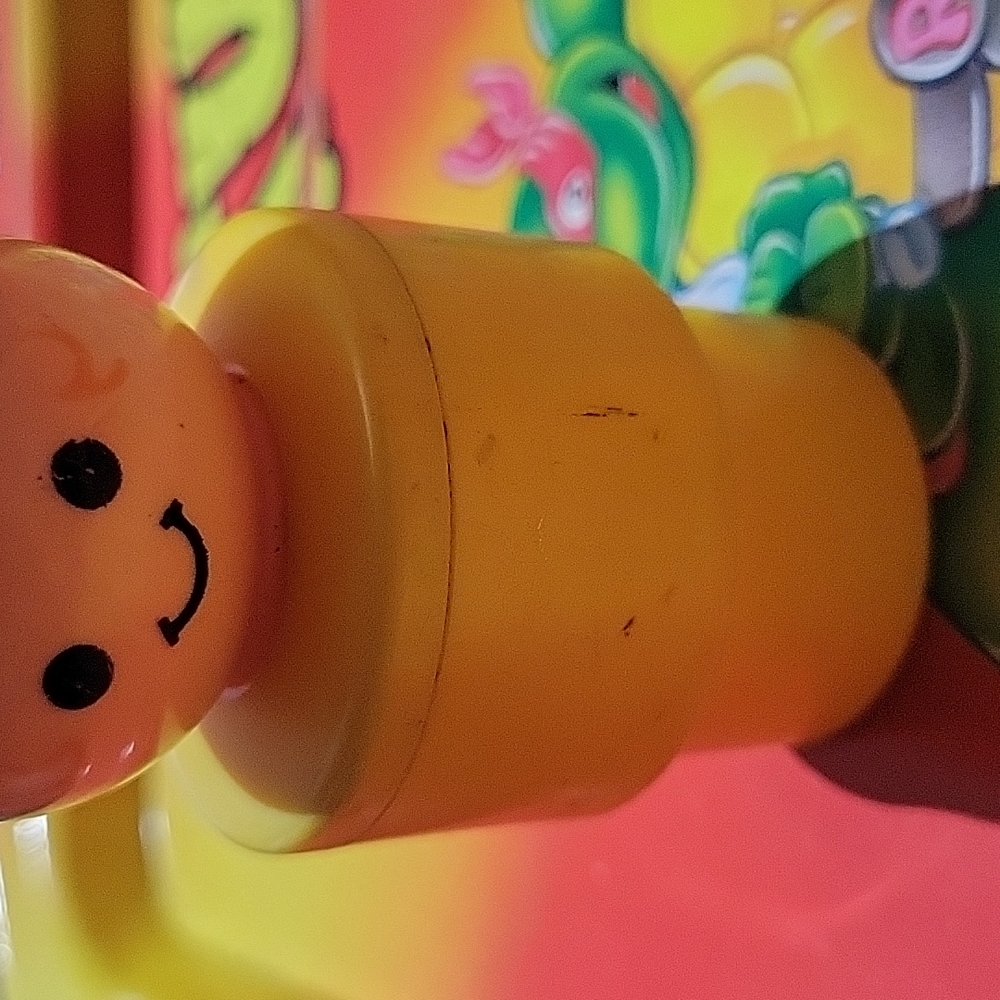 Fisher Price Vintage 1974 Person Jumbo Little People Figure Vintage Toy - Picture 3 of 5